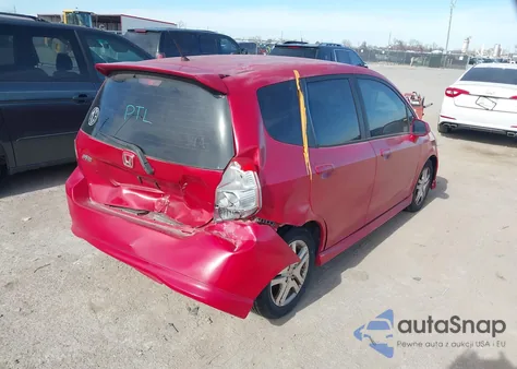 2008 Honda Fit Sport from USA, damaged, VIN JHMGD38638S070457
